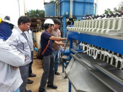 ติดตั้งระบบบำบัดน้ำเสีย